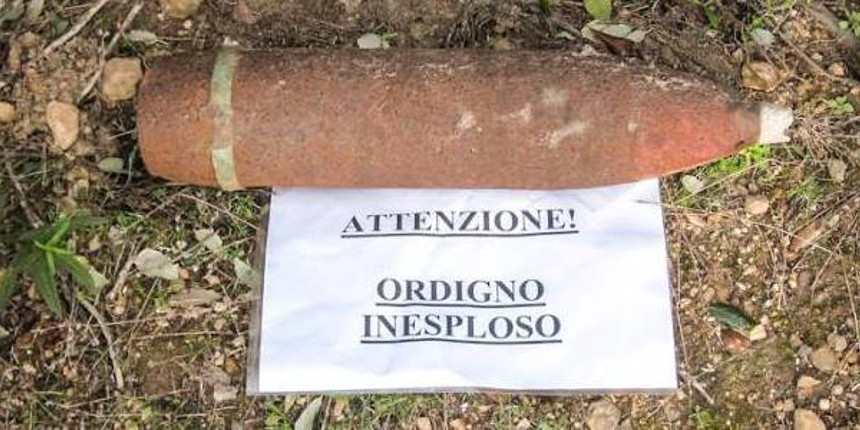 valutazione del rischio derivante da ordigni bellici