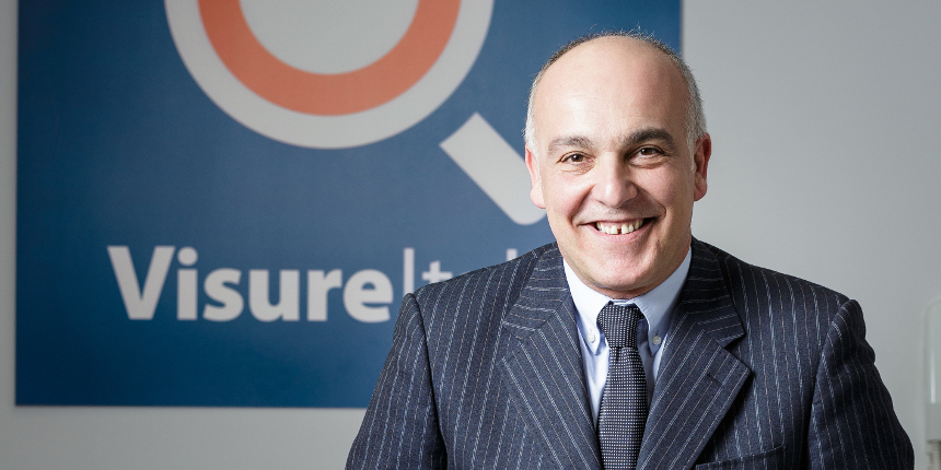 Il visurista Paolo Baita ceo di Visure Italia Il visurista Paolo Baita ceo di Visure Italia