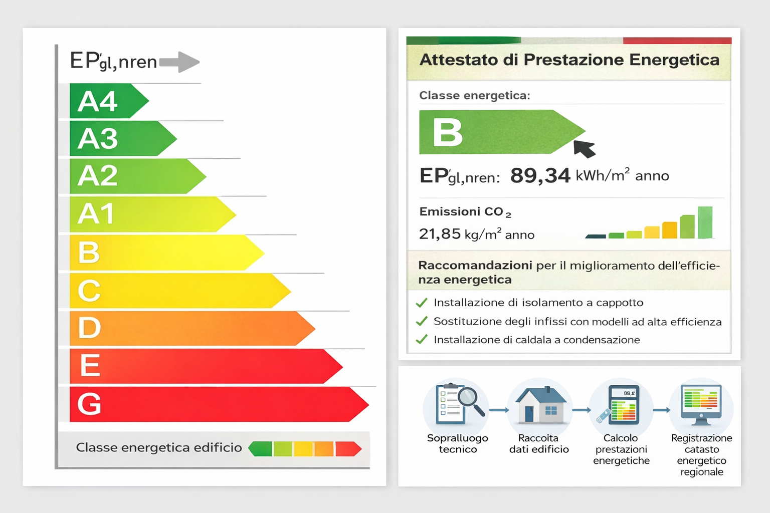 Indice di prestazione energetica Indice di prestazione energetica