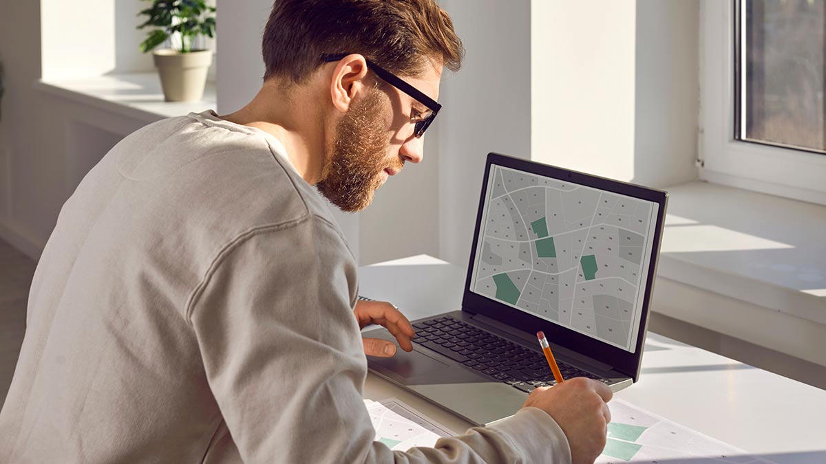 È possibile trovare le particelle catastali su Google Maps?